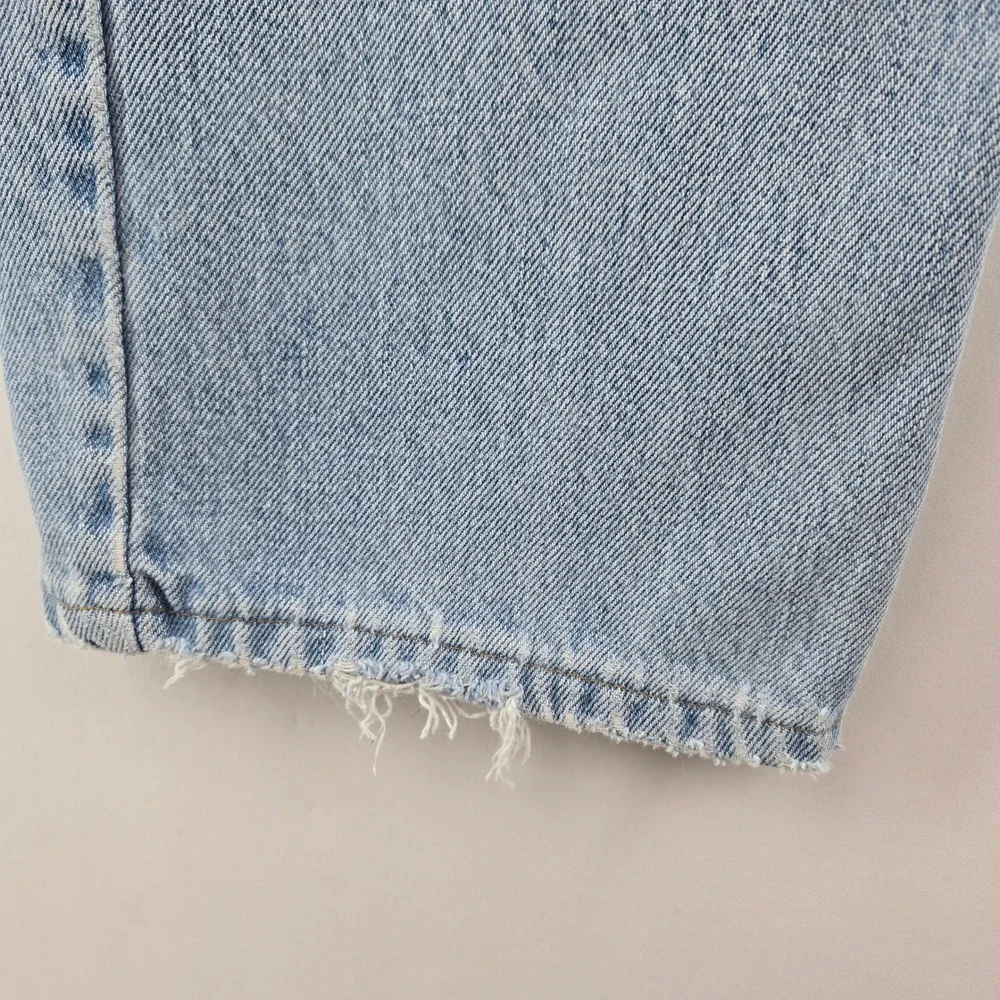 Vintage‎ Levis 505 Jeans Mens 33x30 Light Wash Distressed Straight Leg Grunge